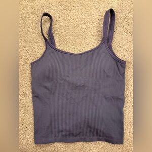 lululemon ebb to street cropped scoop neck tank